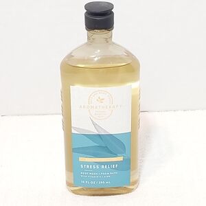 Bath & Body Works Aromatherapy Eucalyptus Tea Stress Relief Body Wash Foam 10 oz